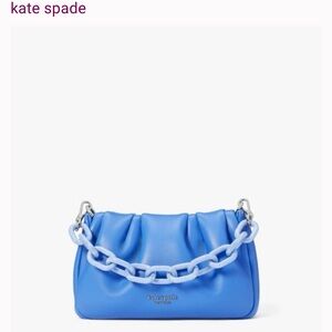 Kate Spade New York Soufflé Smooth Leather bag- Flourite Blue